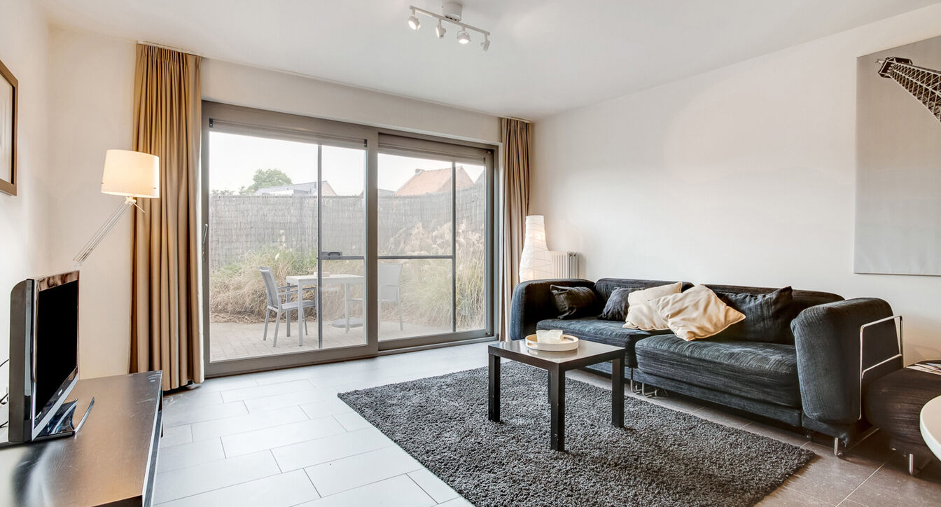 Gelijkvloerse verd. + tuin te huur in Geel