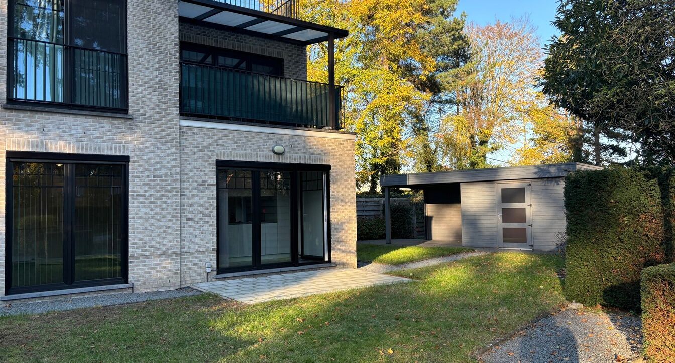 Gelijkvloerse verd. + tuin te huur in Vosselaar