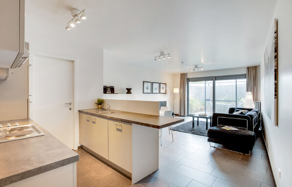 Gelijkvloerse verd. + tuin te huur in Geel